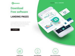 Radiance Free Website Template