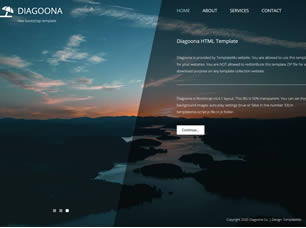 Diagoona Free Website Template