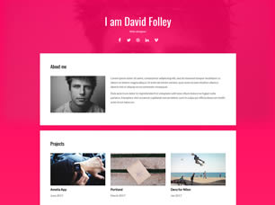 Energy Free CSS Template