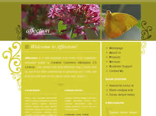 Affection Free Website Template
