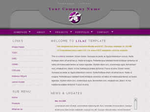 Lilac Free Website Template