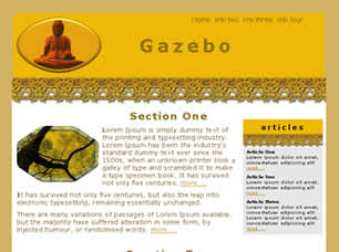 Gazebo Free CSS Template
