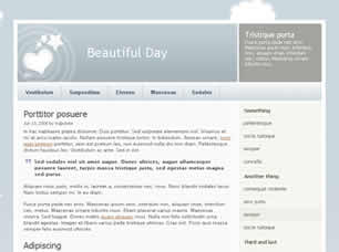 Beautiful Day Free Website Template