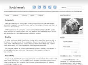 Scotchmark Free CSS Template