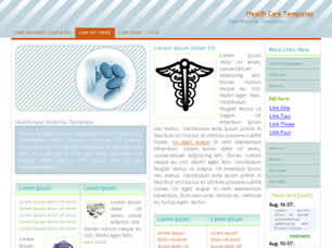 Health Care Free Website Template