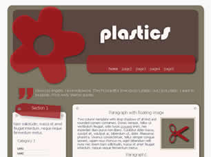 Plastics Free Website Template