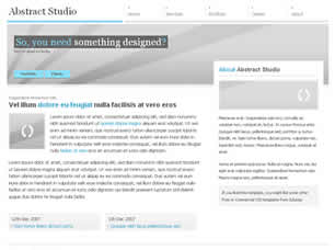 Abstract Studio Free CSS Template