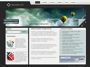 SymiSun 01 Free CSS Template