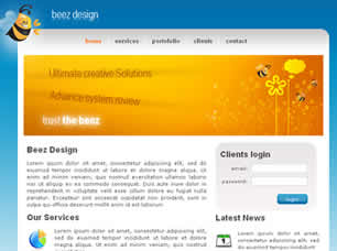 Beez Design Free Website Template