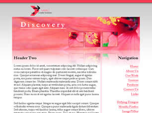 Discovery Free CSS Template