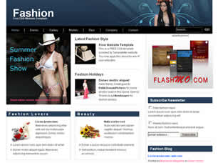 Fashion Free Website Template