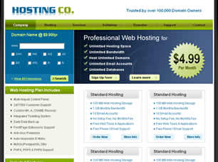 Hosting Co. Free Website Template