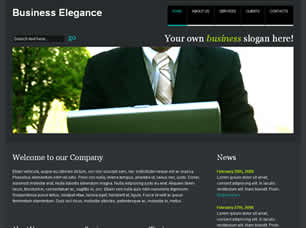 Business Elegance Free Website Template