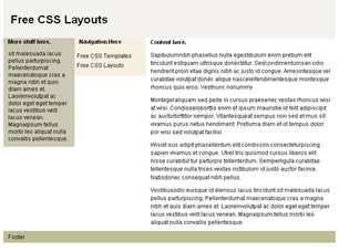 CSS Layout 6 Free Website Layout