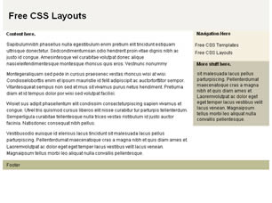 CSS Layout 7 Free Website Layout