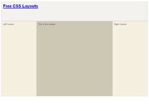 CSS Layout 113 Free Website Layout