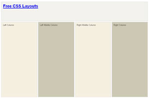 CSS Layout 124 Free Website Layout
