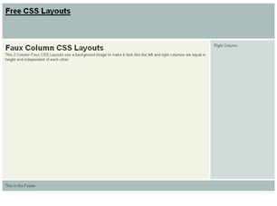 CSS Layout 128 Free Website Layout