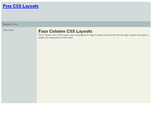 CSS Layout 137 Free Website Layout