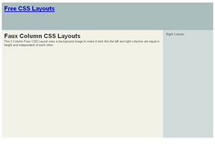 CSS Layout 140 Free Website Layout