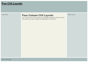 CSS Layout 149 Free Website Layout