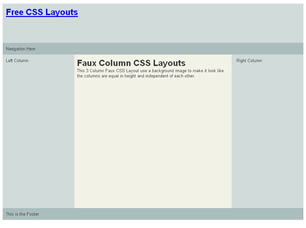 CSS Layout 151 Free Website Layout