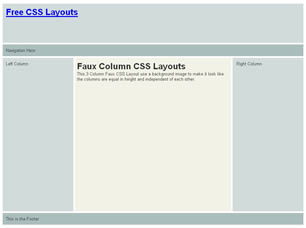 CSS Layout 152 Free Website Layout