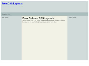 CSS Layout 153 Free Website Layout