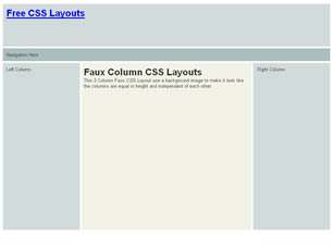 CSS Layout 154 Free Website Layout