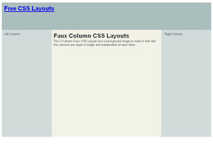 CSS Layout 155 Free Website Layout