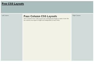 CSS Layout 156 Free Website Layout