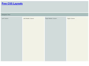CSS Layout 163 Free Website Layout