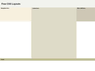 CSS Layout 182 Free Website Layout
