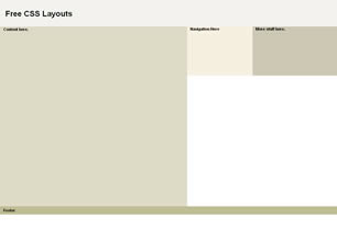 CSS Layout 183 Free Website Layout