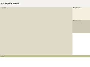 CSS Layout 185 Free Website Layout