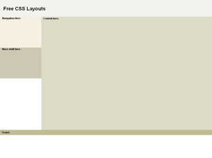 CSS Layout 186 Free Website Layout