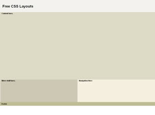 CSS Layout 190 Free Website Layout