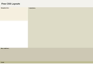CSS Layout 191 Free Website Layout
