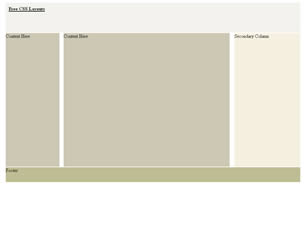 CSS Layout 221 Free Website Layout