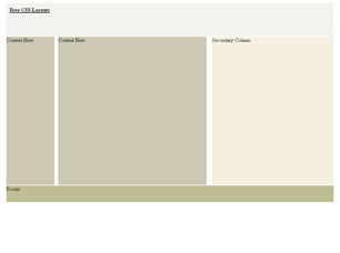 CSS Layout 223 Free Website Layout