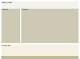 CSS Layout 224 Free Website Layout