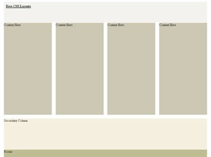 CSS Layout 245 Free Website Layout