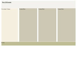 CSS Layout 247 Free Website Layout
