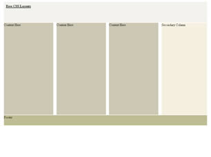 CSS Layout 249 Free Website Layout