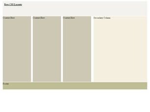 CSS Layout 251 Free Website Layout