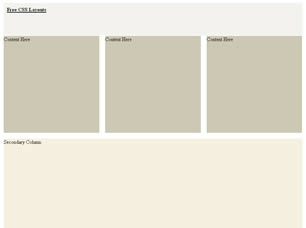 CSS Layout 28 Free Website Layout