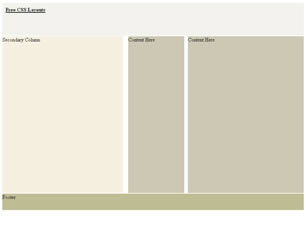 CSS Layout 38 Free Website Layout