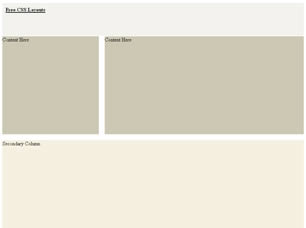 CSS Layout 42 Free Website Layout