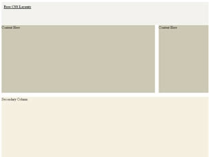 CSS Layout 49 Free Website Layout