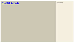 CSS Layout 102 Free Website Layout
